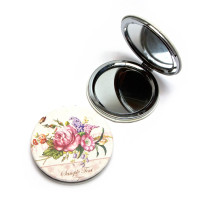 Зеркальце косметическое круглое "Романтик-Арт" (d-6,5 см)