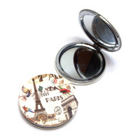 Зеркальце косметическое круглое "Романтик-Арт" (d-6,5 см)