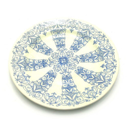 Тарелка Будянский фаянс (d-240 мм) "Болеро" (24 шт/ящ)