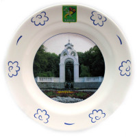 Plate Budyansky faience (d-240 mm) 