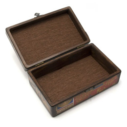 Шкатулка с тибетским орнаментом (20,4х12,5х5 cm)