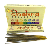 Chakra Collection (7 Чакр)(15 gms)(Mother nature products)(набор 7 пачек) пыльцовое благовоние