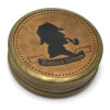 Compass "Sherlock Holmes" bronze (d-6,h-2 cm)