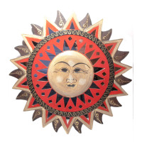 Mosaic mirror "Sun" (d-41 cm)