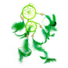 Ловец снов (d-6 см d-5см h-32 см) зеленый