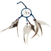 Blue dreamcatcher (d-6.5 cm h-25 cm)