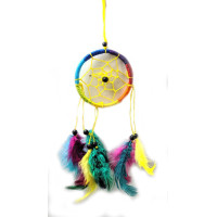 Ловец снов "Радуга" (d-6,5 см h-25 см)