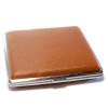 Портсигар коричневый(10х9,5х2 см)