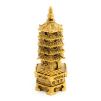 Пагода кам'яна крихта "бронза" (12х4, 5х5, 5 см)