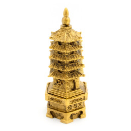 Пагода кам'яна крихта "бронза" (12х4, 5х5, 5 см)