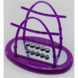 Кулі Ньютона фіолетові (27х23, 5х16 см)