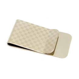 Money clip "Cage" chrome (5.5x2 cm)