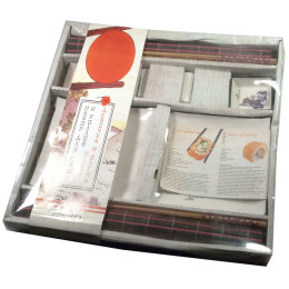 Сервиз для суши "Девочка и Олень" (2 персоны)(34х33х4 см)