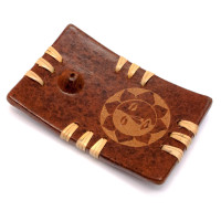 Підставка для пахощів теракотова "Сонце"(14,5х9,5х3 см)