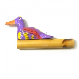 Музыкальный инструмент "Крякающая утка" фиолетовая (11х5,5х2 см)