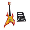Miniature wooden guitar (24 x 8 x 1.5 cm)