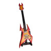 Miniature wooden guitar (24 x 8 x 1.5 cm)