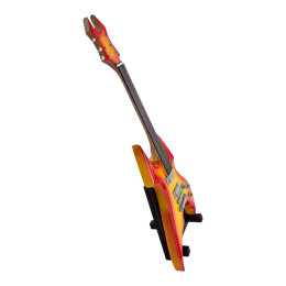 Miniature wooden guitar (24 x 8 x 1.5 cm)