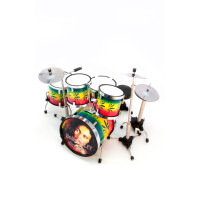Барабанная установка "Bob Marley" (13х13х11 см)