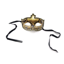 Venetian mask brown (14.5x11x8 cm)