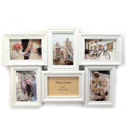 Фоторамки  (6 фото)(фото 15х10 см)(52х36х3 см)