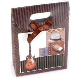 Gift cardboard package "Guitar" (12.5x6x16.5 cm)