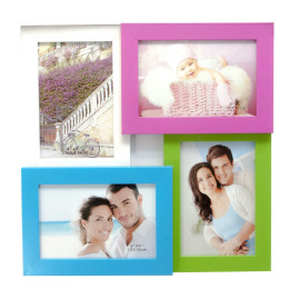 Фоторамки  (4 фото)(фото 15х10 см)(30х30х2,5 см)