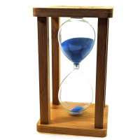 Sand clock in bamboo 