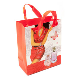 Package gift cardboard "Perfume" (14x7x17 cm)