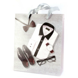 Gift cardboard package "Clothes" (19.5x8x23.5 cm)a