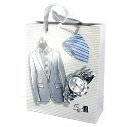 Gift cardboard package "Clothes" (19.5x8x23.5 cm)c