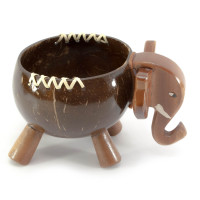 Блюдо из кокоса "Слон" (15,5х11,5х10,5 см)