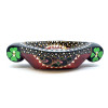 Bratina "Rook" made of solid wood inlaid with mother-of-pearl (16.5x10x3.5 cm)A