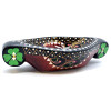 Bratina "Rook" made of solid wood inlaid with mother-of-pearl (16.5x10x3.5 cm)A