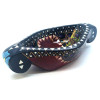 Bratina "Rook" made of solid wood inlaid with mother-of-pearl (16.5x10x3.5 cm)H