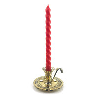 Candlestick made of bronze with mother-of-pearl (7.8x6.8x3.8 cm)