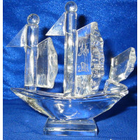 Crystal ship (8cm)