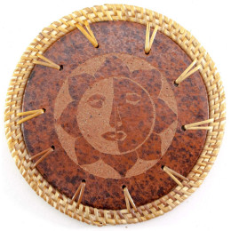 Coaster terracotta 