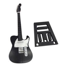 Fender Telecaster Miniature Wood Guitar (18 x 7 x 1.5 cm)