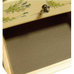 Комод "Лаванда фисташковый" (80 х 45 х 30) массив дерева