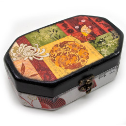 Шкатулка "Китай", массив дерева (20,5 х 12,5 х 6,5 см)