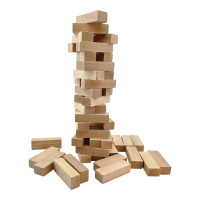 Jenga Giant board game, solid wood (48 pieces) (46.5 x 12 x 12 cm)