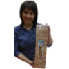 Board game "Jenga-Giant", solid wood (60 bars) 3.9kg (48x12.5x12.5 cm)