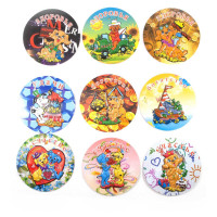 Магнит на холодильник "Собака" (d-7.5 см)(в упаковке 36 шт)