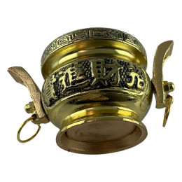 Курильница "Золотой Дракон"  ( 6х 11,5х 7,5 см)