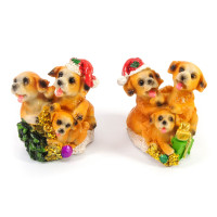 Собаки сім'я полімер (6,5х5,5х6 см) (4 шт / упаковка)