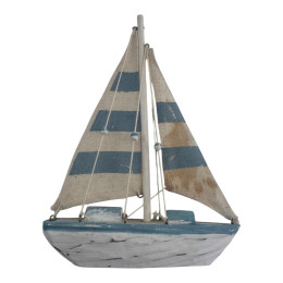 DISCOUNT Model of a sailboat on a stand (20.5 x 15 x 3 cm)