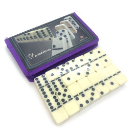 Доміно фіолетове (19х11х2см)