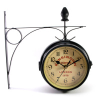 Station clock (d-13 cm 25x23,5x7,5 cm)