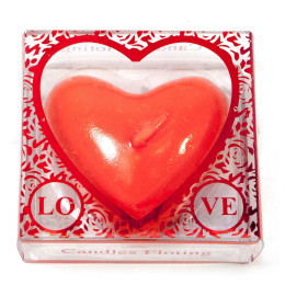 Candle "Heart" (5.5x6x2.5 cm)
